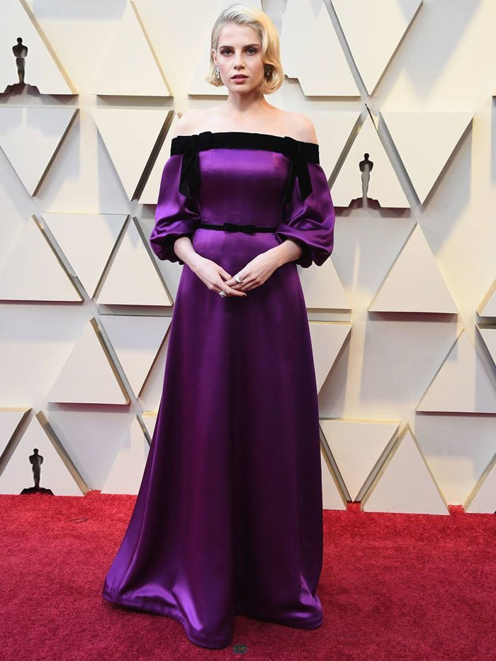 Люси Бойнтон наряд на Оскар 2019