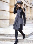 Почему бы не примерить серую шляпу с пальто?