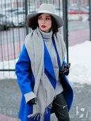 Серый с синим — прекрасная комбинация