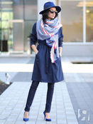 Образ в синих тонах