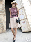 Соломенная шляпа добавит элегантности образу