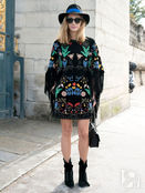 Образ с черной шляпой