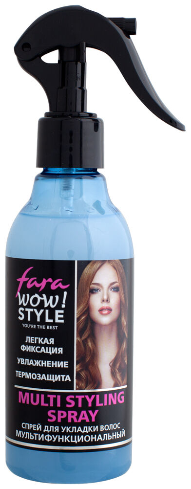 Спрей для укладки волос Мультифункциональный Fara Wow Style 200 мл