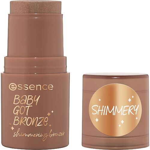 ESSENCE Бронзер в стике BABY GOT BRONZE shimmering bronzer