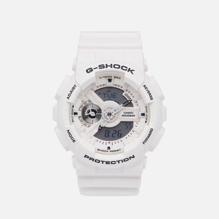 Наручные часы CASIO G-SHOCK GA-110MW-7A, цвет белый