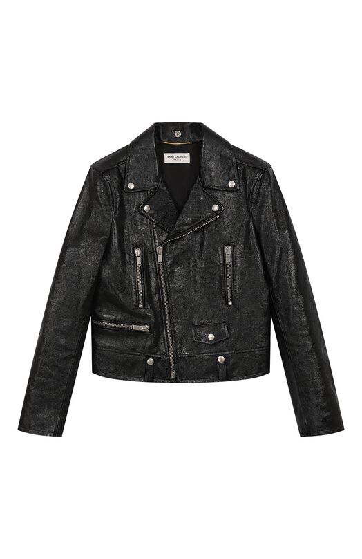 Кожаная куртка Saint Laurent