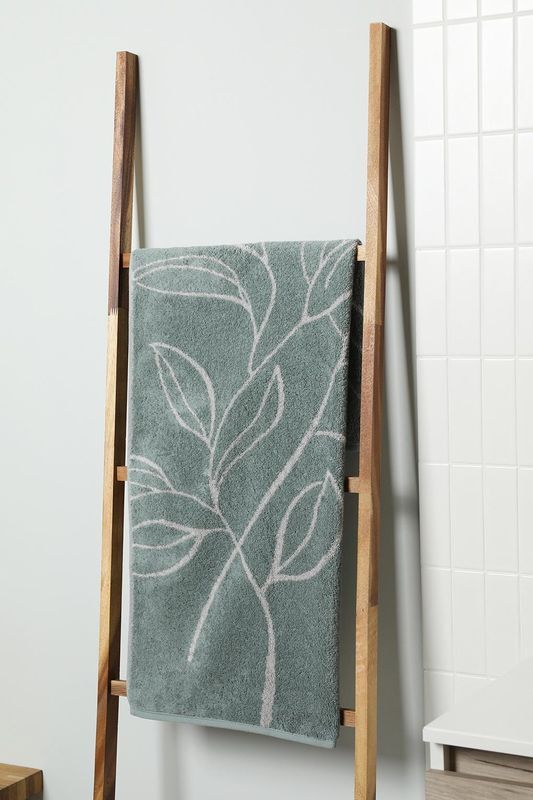 Полотенце хлопковое с принтом TAtelier Floral Cawo