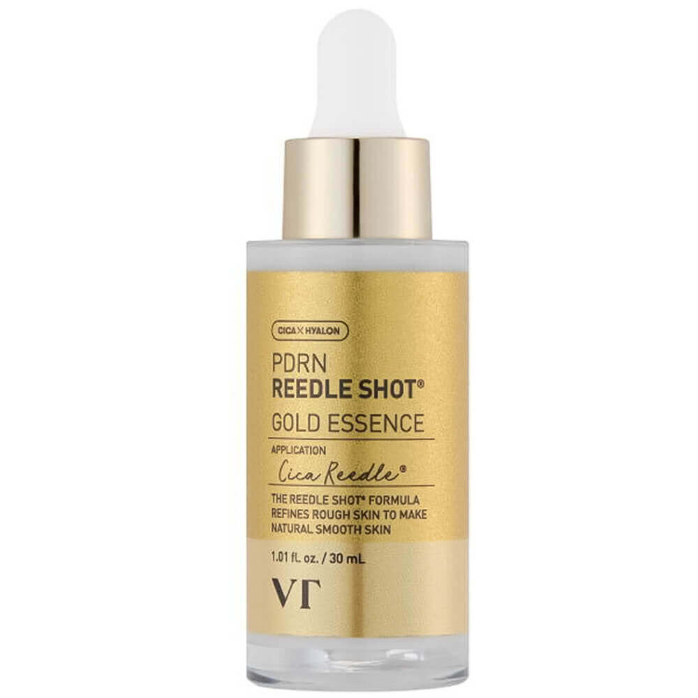 Омолаживающая эссенция с золотом и ПДРН VT Cosmetics PDRN Reedle Shot Gold