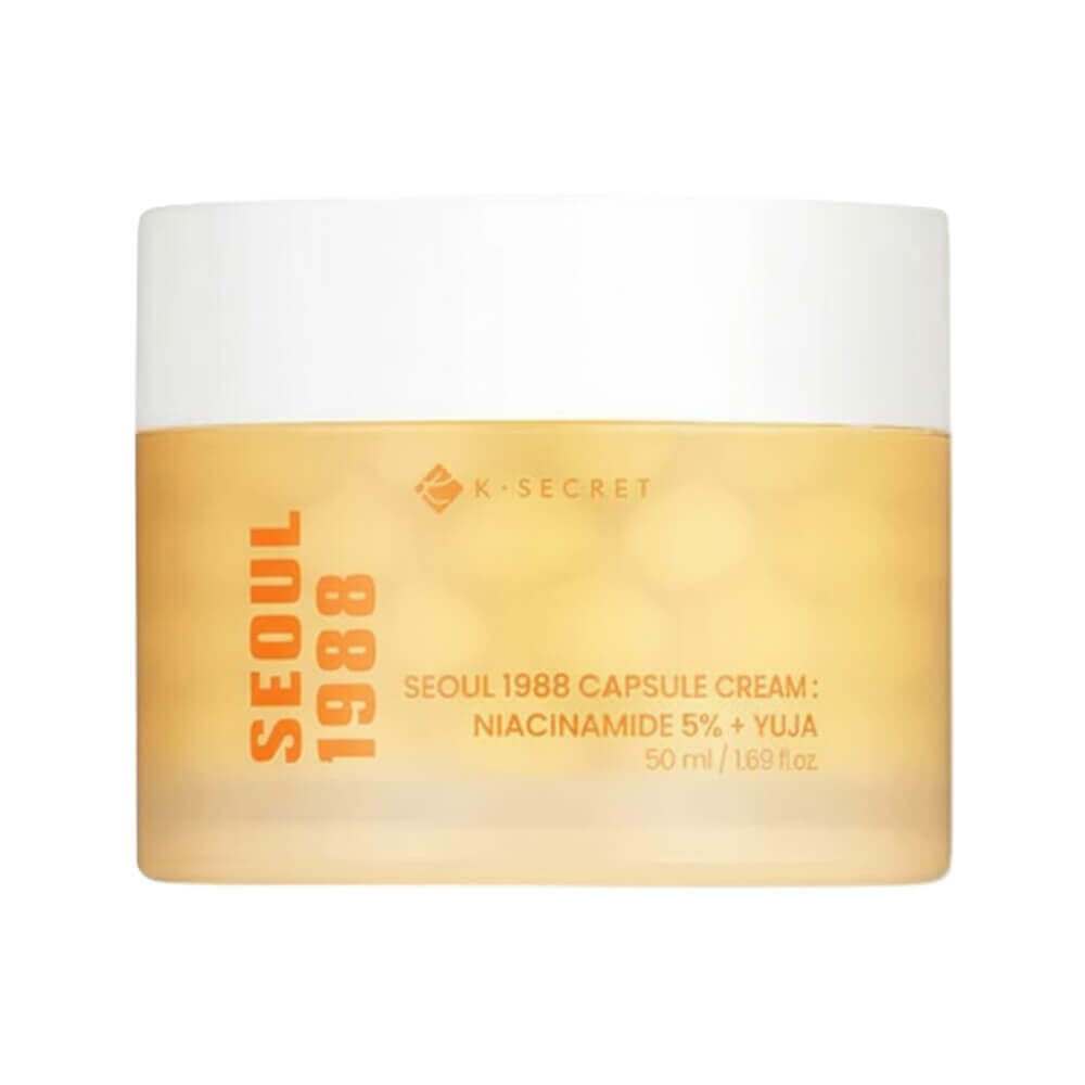 Капсульный крем с ниацинамидом и юдзу K-SECRET Seoul 1988 Capsule Cream: Ni