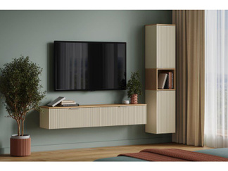 ТВ-тумба подвесная Енссон-4 Ivory Oak
