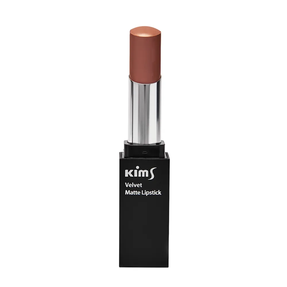 KIMS Помада матовая вельветовая для губ / Velvet Matte Lip Stick Light Mauv