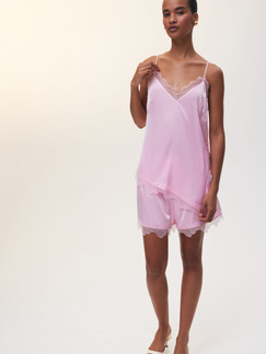 Изящные шорты с кружевом Satin Rose Selfmade