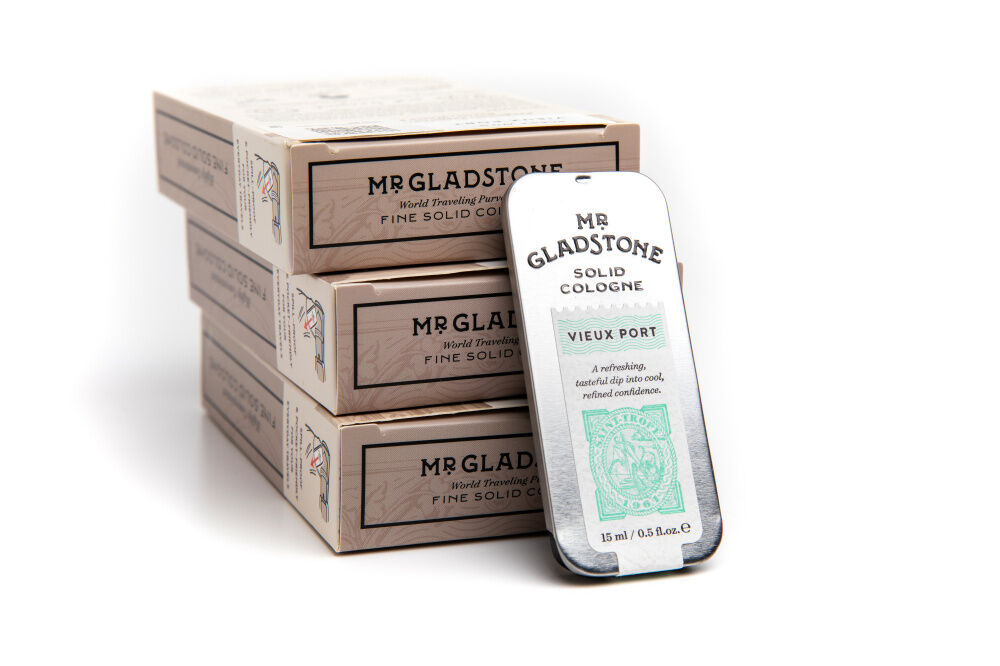 Твердый одеколон Mr. Gladstone, Vieux Port, 15 мл Rockwell Razors
