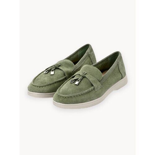 Лоферы TERVOLINA, размер 41, фисташковый