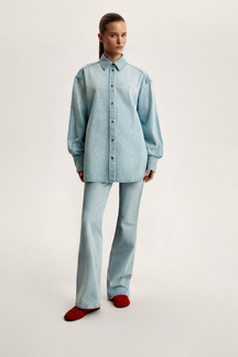 Рубашка Oversize из денима XS 2MOOD